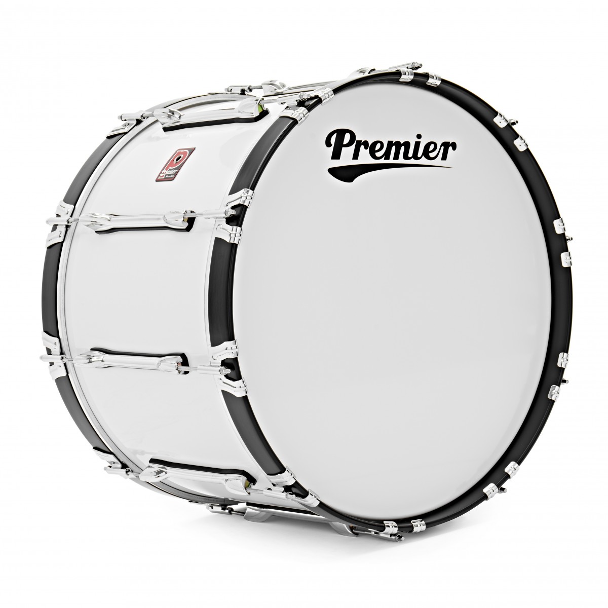 Premier Marching Parade 22 X 14 Bassdrum Und Tragegestell Weiß Gear4music 3675