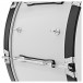 Premier Marching Parade 24” x 14” Bass Drum and Carrier, White