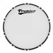 Premier Marching Parade 26” x 14” Bass Drum and Carrier, White