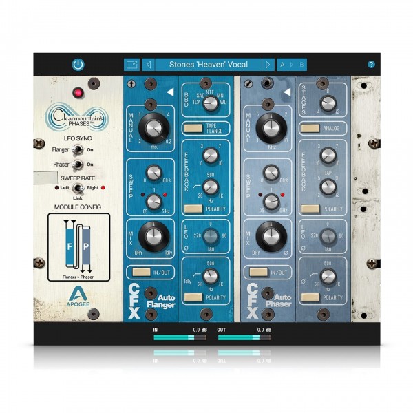 Apogee Clearmountain's Phases - Main Interface