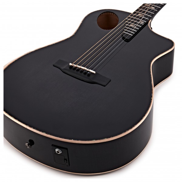 Hartwood Sonata-FX Thinline Electro-Acoustic Guitar, Black