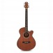 Single Cutaway Acoustic Guitar by Gear4music, Sapele-Mahogany Matte