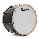 Premier Marching Professional 28&rdquo; x 18&rdquo; Bass Drum, Ebony Black