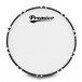 Premier Marching Parade 28” x 14” Bass Drum , White
