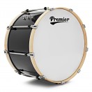Premier Marching Professional 28&rdquo; x 16&rdquo; Bass Drum, Ebony Black