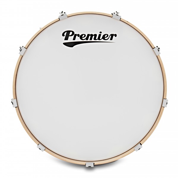 Premier Marching Professional 28” x 16” Bass Drum, Ebony Black