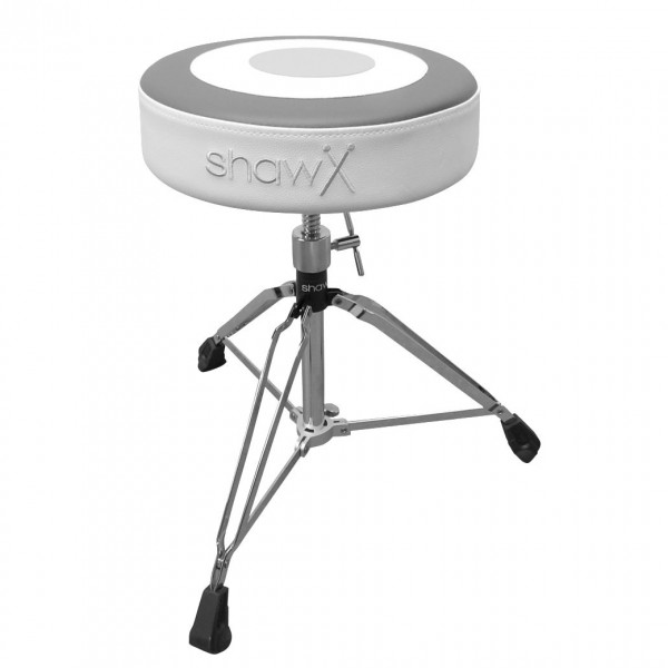 Shaw Pro Drum Throne Round Monochrome Target