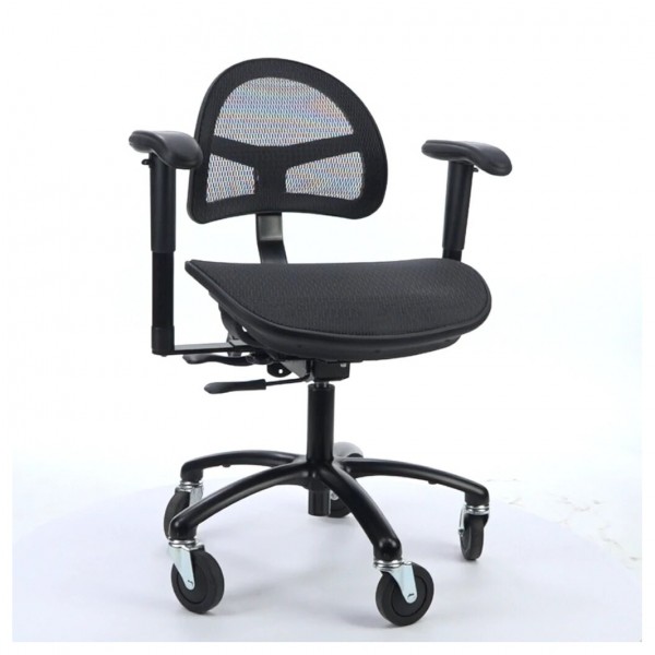 Ergolab Executive Stealth Chair Pro with Large Seat and High Backrest - Front Left