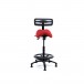 Ergolab Performer Series Studio Stool with Backrest - Main