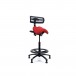 Ergolab Performer Series Studio Stool with Backrest - Front Left