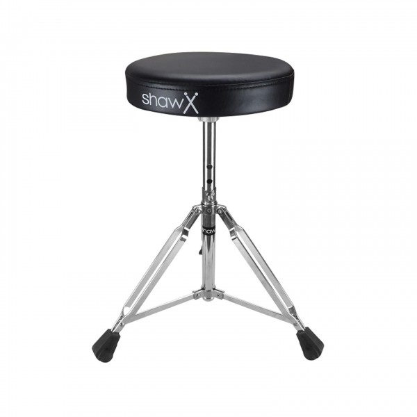 Shaw Lightweight Drum Stool Round Black Vinyl