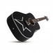 Schecter Robert Smith RS-1000 Busker Acoustic, Gloss Black Body