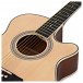 Single Cutaway Acoustic Guitar Complete Pack by Gear4music, Natural