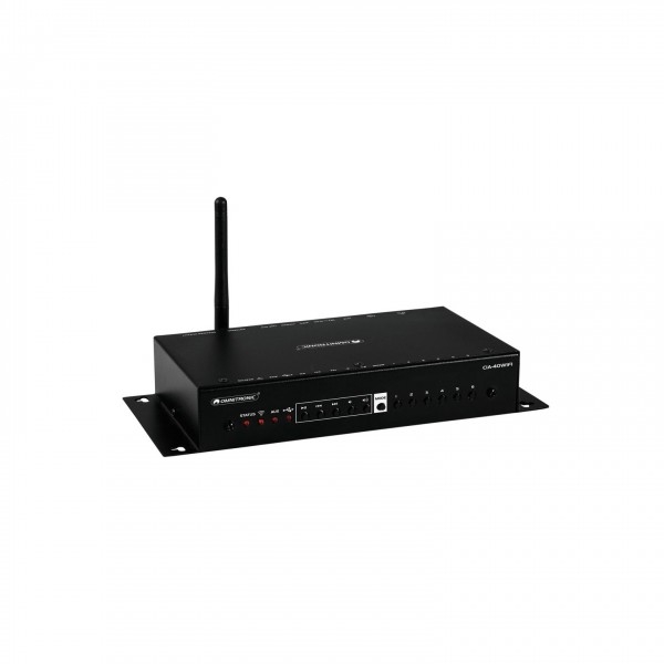 Omnitronic CIA-40WIFI WLAN Multi-Room Amplifier Streaming System - front