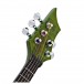 Wood Viper 5 String Electric Violin, Lime Green Quilt