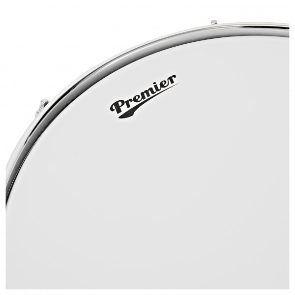 Premier Marching Traditional 16” x 12” Tenor Drum, Ivory White