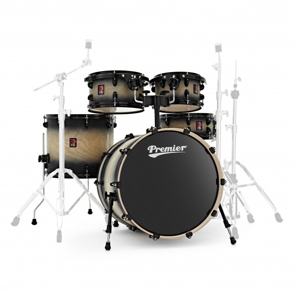 Premier XPK Exclusive 20" 5pc Shell Pack, Natural Burst Ash Satin