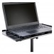 K&M 12185 Laptop Stand - Tray close up 2