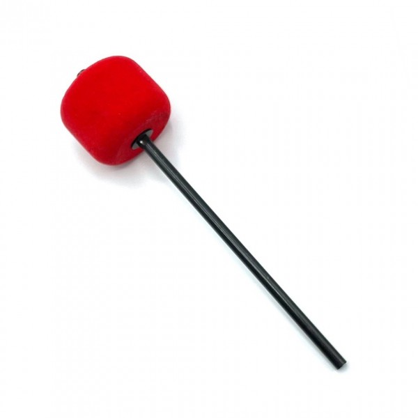 Danmar Color Kick Pedal Beater Colored Felt Black Shaft, Red