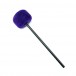 Danmar Kick Pedal Beater Coloured Felt Black Shaft, Purple