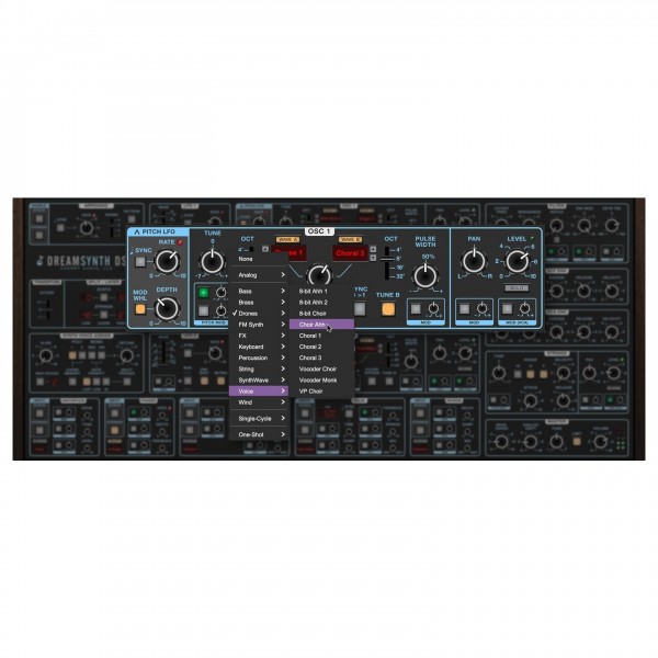 Cherry Audio Dreamsynth - Oscillator presets 