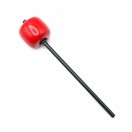 Danmar Bass Drum Pedal Beater - Red Hard Wood Black Shaft