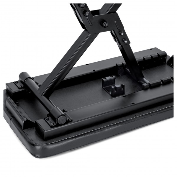 Gravity GFKSEAT1 Height-Adjustable Folding Keyboard Bench - Seat, Underneath