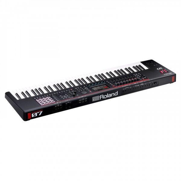 Roland Fantom-07 Synthesizer Keyboard - Angled Rear