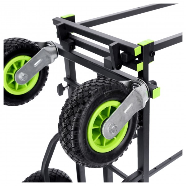 Gravity GCARTL01B Large Multifunctional Trolley - Wheels 2