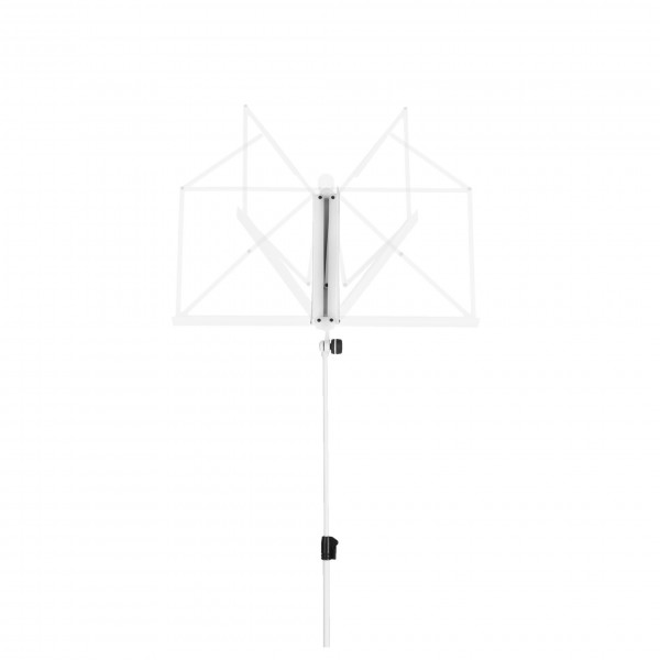 Gravity GNS441W Compact Folding Music Stand with Bag, White - Collapsing