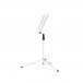 Gravity GNS441W Compact Folding Music Stand with Bag, White - Folded, Full