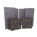 Vicoustic VicCinema Walls and Ceiling Kit, Grey Pattern - Full Bundle