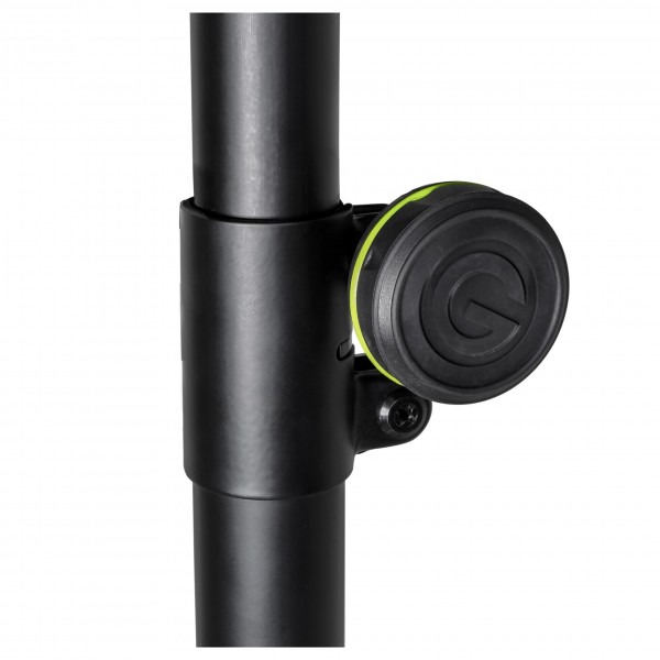 Gravity SP5211GSB 35mm Speaker Stand with Gas Spring, Aluminium Black - Height Dial