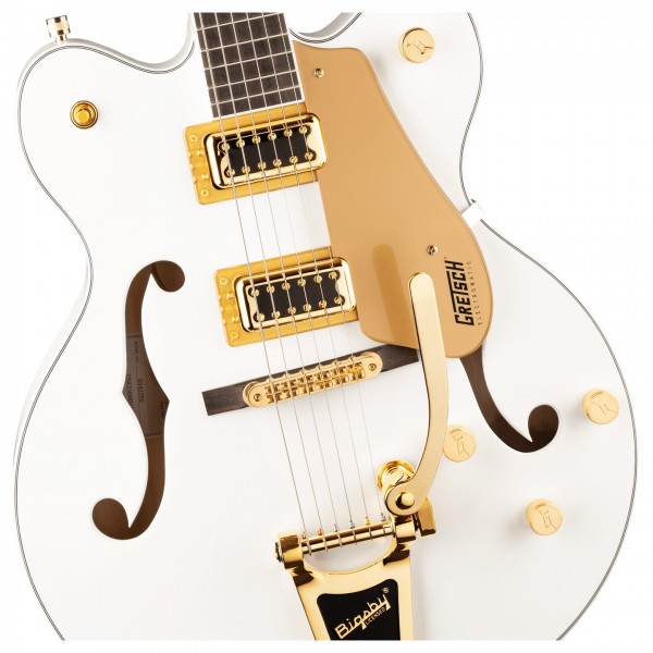 ギター G5422TG Electromatic crest White Gretsch G5422TG Electromatic Double-Cut z Bigsby, Snowcrest
