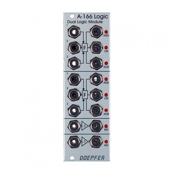 Doepfer A-166 Dual Logic Module - front