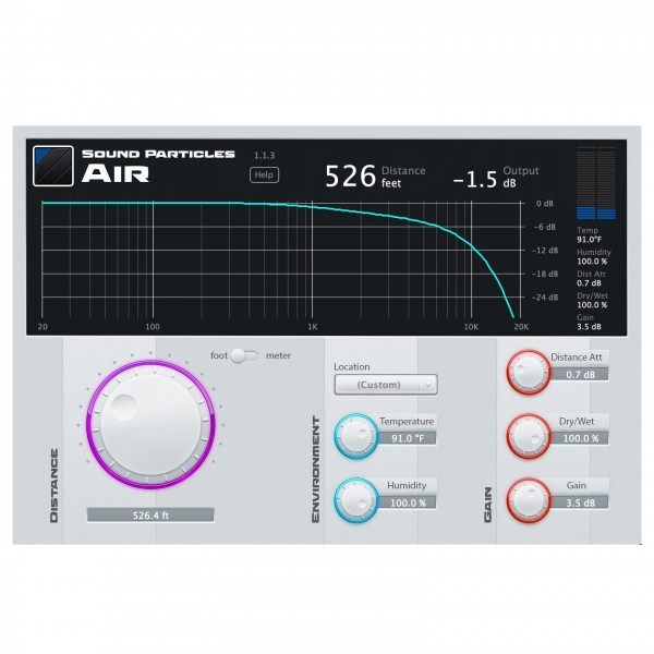 Sound Particles Air - GUI