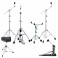 Gibraltar 6000 Series Full Hardware Set, Single Pedal & Throne