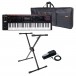 Roland Fantom-06 Synthesizer Keyboard Live Performance Bundle - Full Bundle