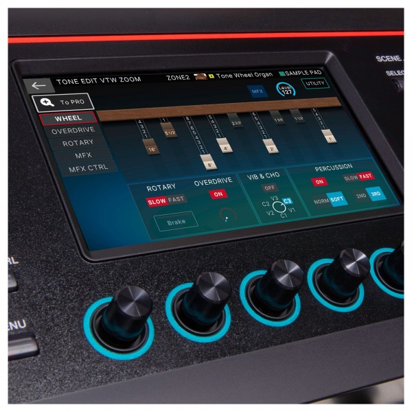 Fantom-08 Synthesizer Keyboard - ToneWheel Engine