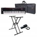 Roland Fantom-07 Synthesizer Keyboard Live Performance Bundle
