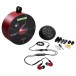 Shure AONIC 5 Sound Isolating Earphones - Red Accessories