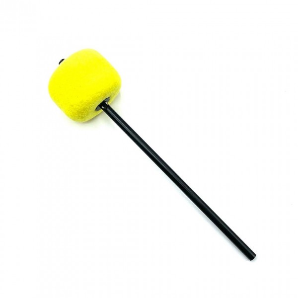 Danmar Kick Pedal Beater Coloured Felt Black Shaft, Yellow