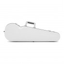 BAM SUP2002XL Supreme Ice Hightech Violin Case, White and Silver