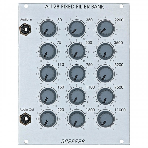 Doepfer A-128 Fixed Filter Bank - Front