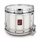 Premier Marching HTS 800 14" x 12" Snare Drum, Chrome, Ivory White