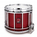 Premier Marching HTS 800 14" x 12" Snare Drum, Chrome, Flame Red