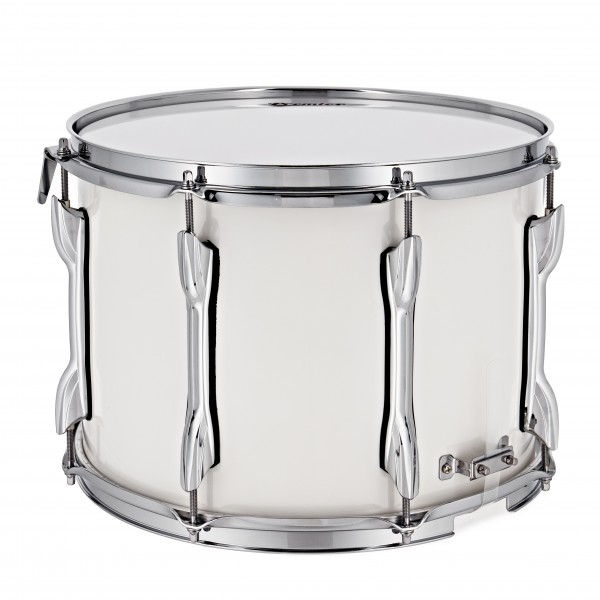 Premier Marching Traditional 14" x 10" Snare Drum, Ivory White