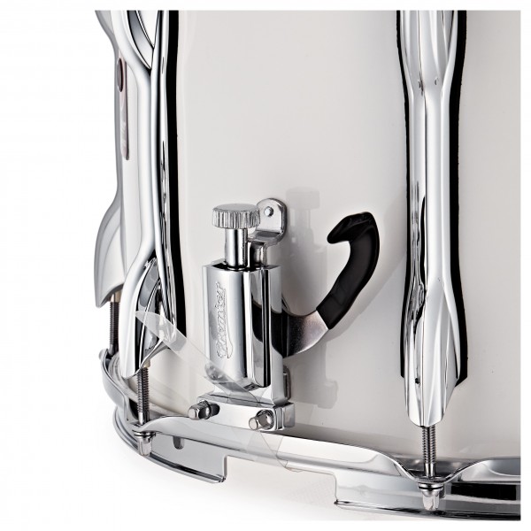 Premier Marching Traditional 14" x 10" Snare Drum, Ivory White
