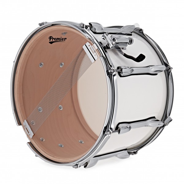 Premier Marching Traditional 14" x 10" Snare Drum, Ivory White