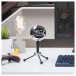 Blue Snowball USB Microphone, Brushed Aluminium - Lifestyle Home